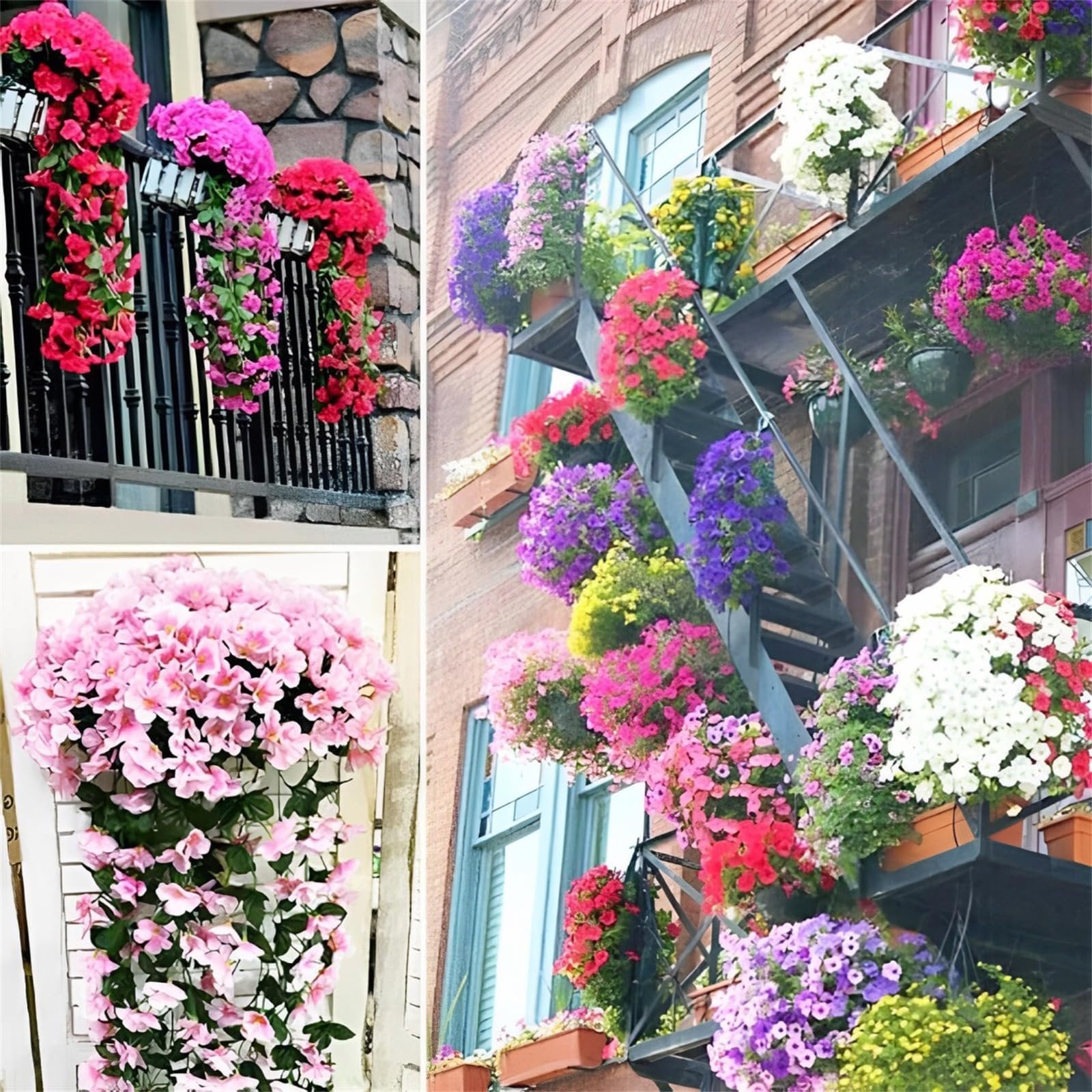 🌸 Experience Everlasting Beauty -✨ Lifelike Artificial Flowers - Sunproof. Waterproof & Maintenance-Free Decoration for Every Season!