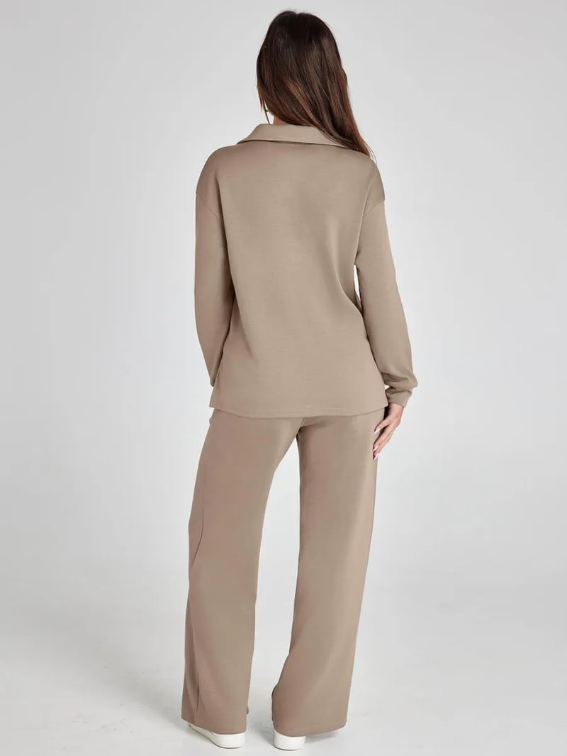 Women's Spring 2-Piece Set - Breathable & Wrinkle Resistant Sweatsuits Sets (🔥Buy 2 Free Shipping)