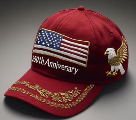 Eagle & Liberty – United States 250th Anniversary Hat