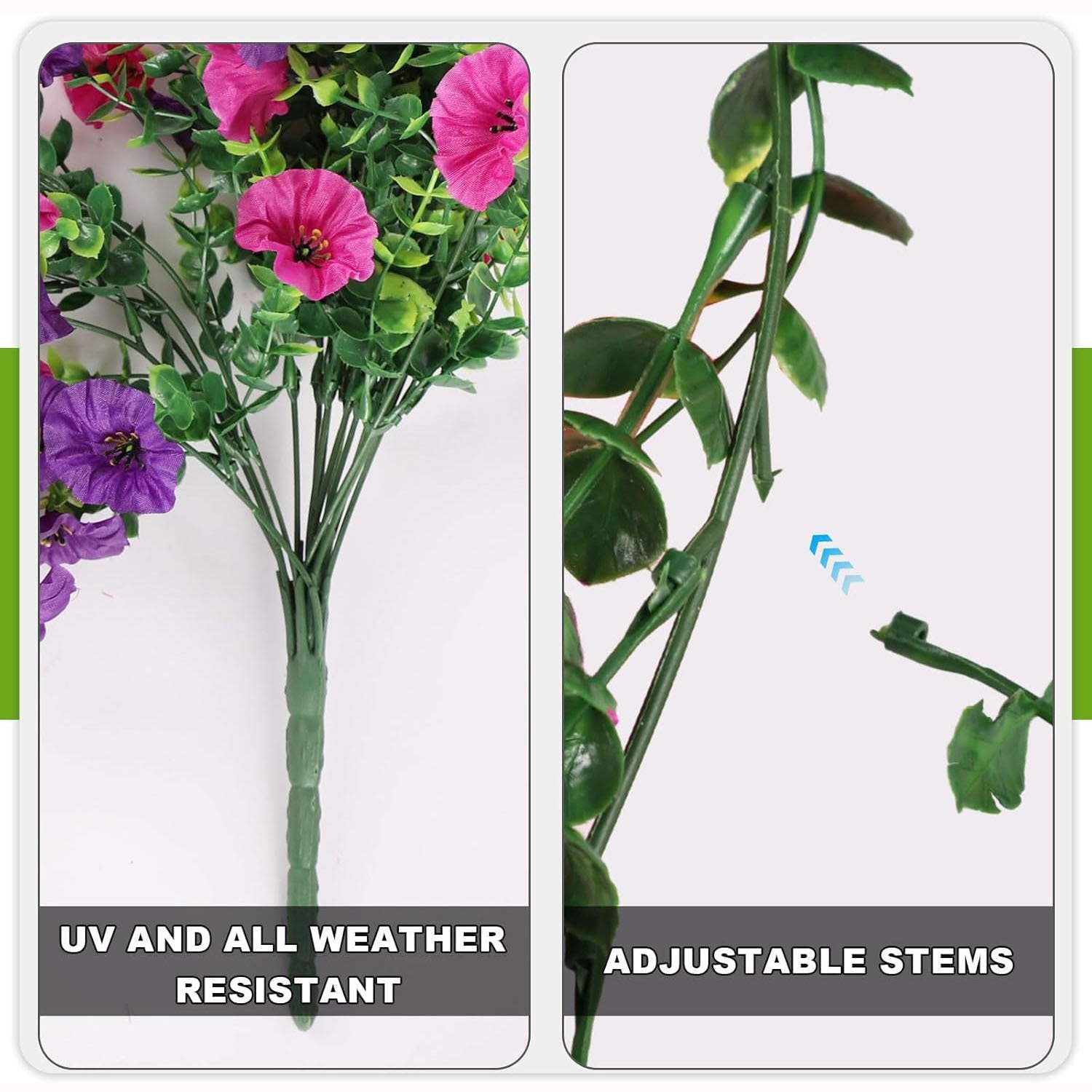 🌸 Experience Everlasting Beauty -✨ Lifelike Artificial Flowers - Sunproof. Waterproof & Maintenance-Free Decoration for Every Season!