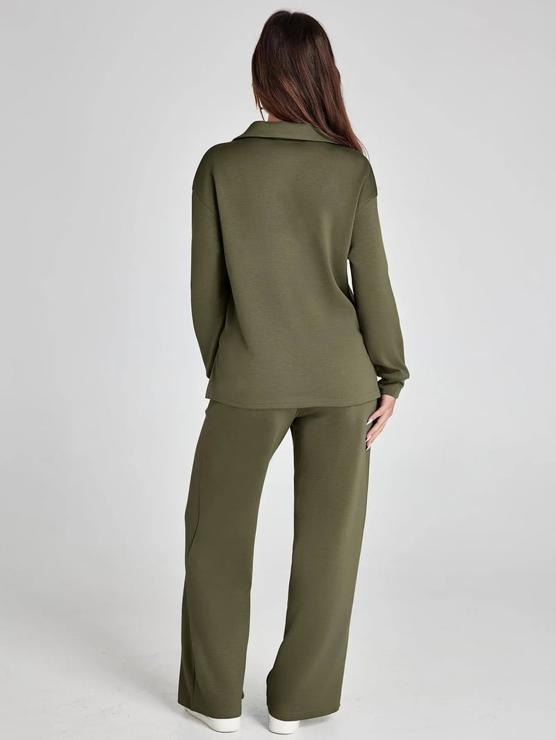 Women's Spring 2-Piece Set - Breathable & Wrinkle Resistant Sweatsuits Sets (🔥Buy 2 Free Shipping)
