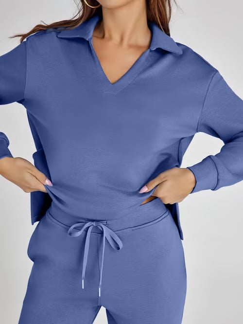 Women's Spring 2-Piece Set - Breathable & Wrinkle Resistant Sweatsuits Sets (🔥Buy 2 Free Shipping)