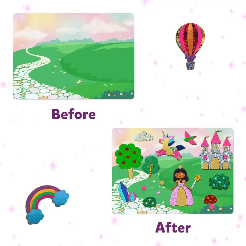 🔥LAST DAY 49% OFF - No-Mess Art Kit🤲 Non-Toxic & Kid-Safe!💓