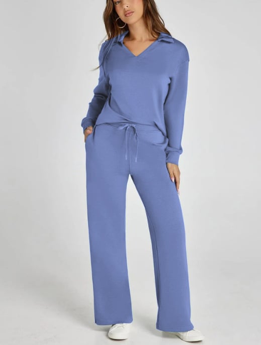 Women's Spring 2-Piece Set - Breathable & Wrinkle Resistant Sweatsuits Sets (🔥Buy 2 Free Shipping)
