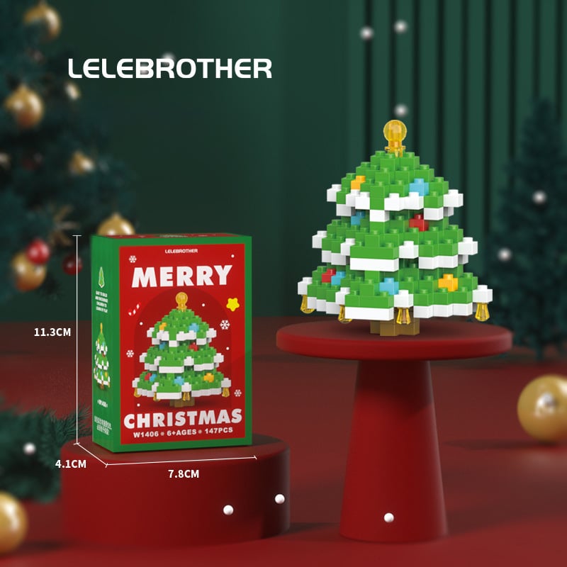 🎁Limited Time 49% OFF-🎄Santa Claus Design Building Blocks Toy