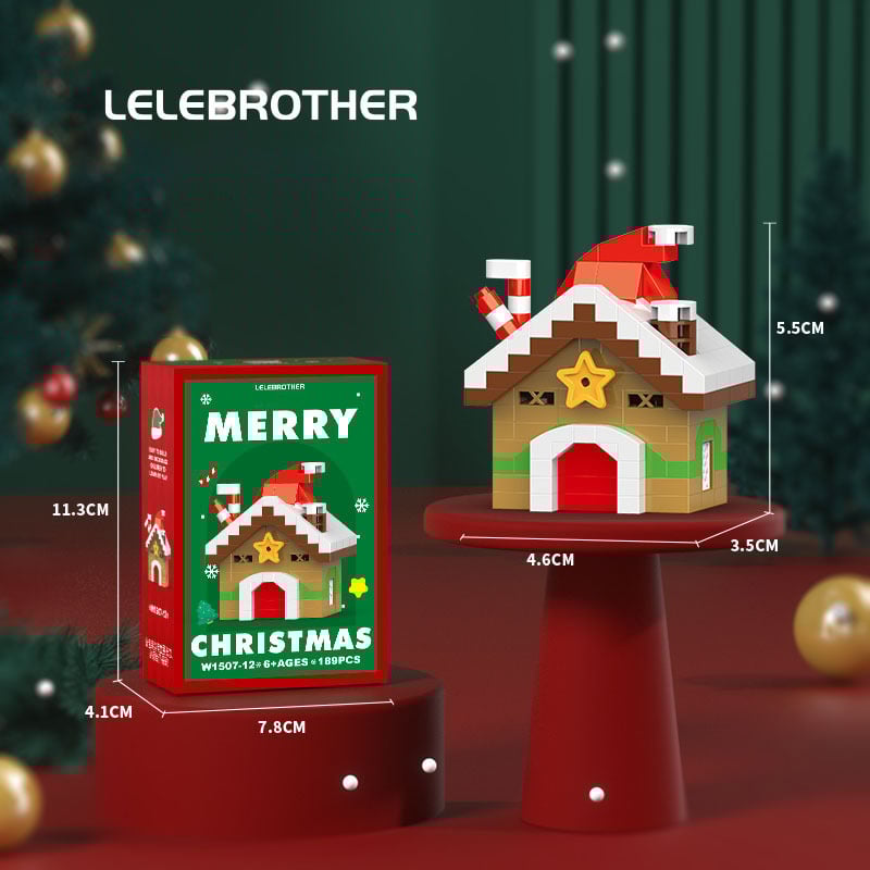 🎁Limited Time 49% OFF-🎄Santa Claus Design Building Blocks Toy