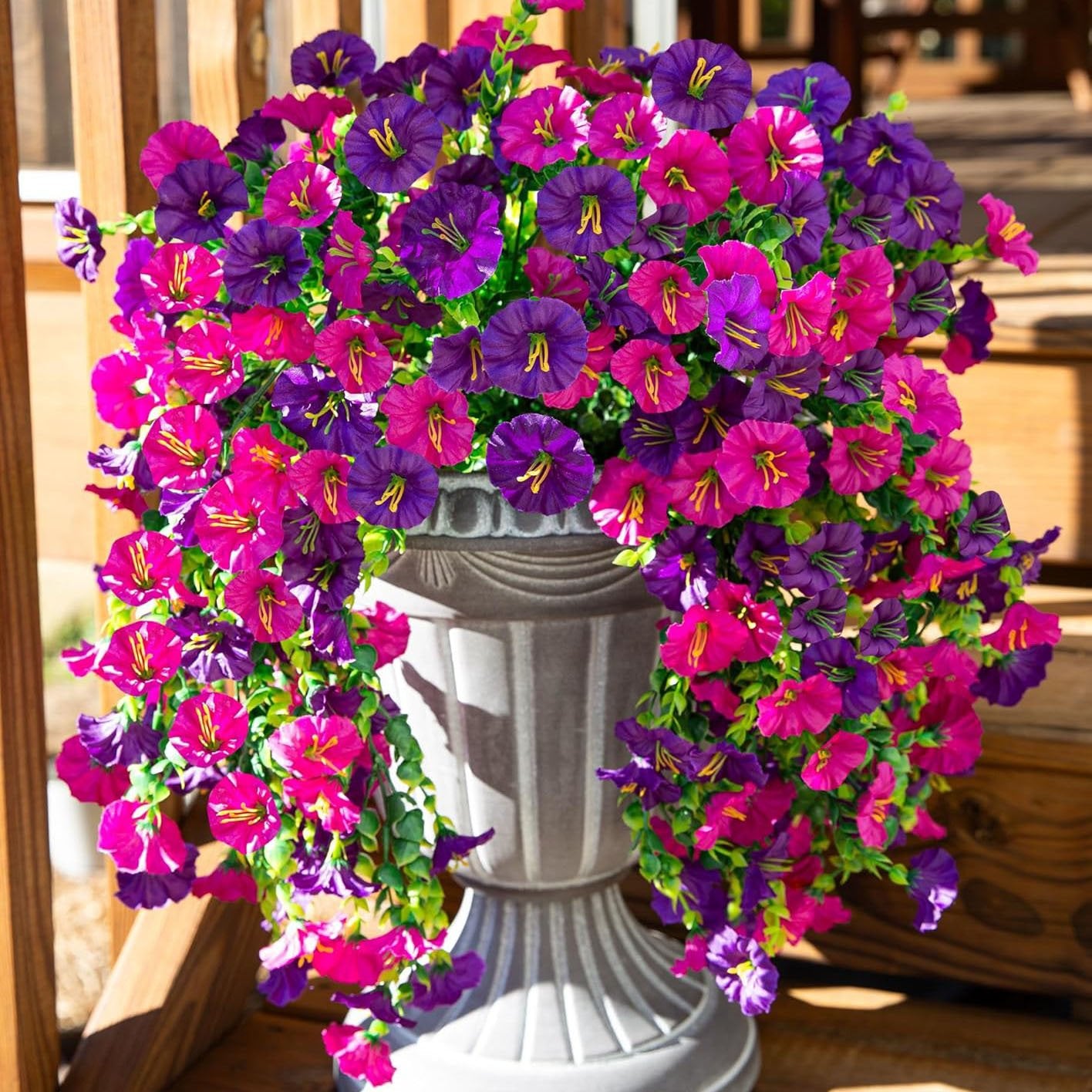 🌸 Experience Everlasting Beauty -✨ Lifelike Artificial Flowers - Sunproof. Waterproof & Maintenance-Free Decoration for Every Season!