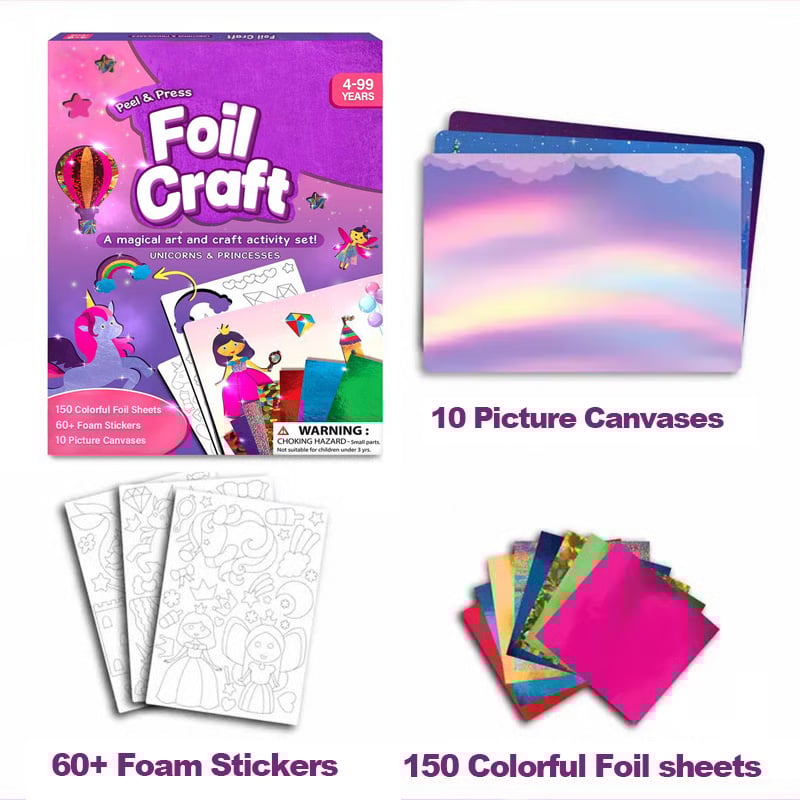 🔥LAST DAY 49% OFF - No-Mess Art Kit🤲 Non-Toxic & Kid-Safe!💓