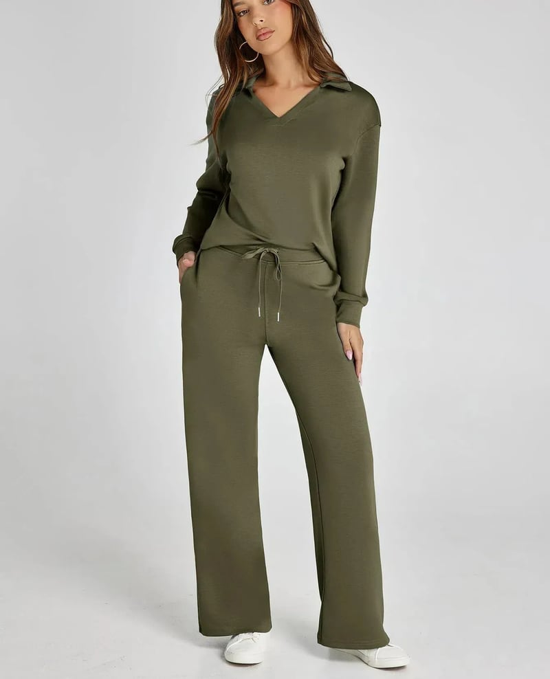 Women's Spring 2-Piece Set - Breathable & Wrinkle Resistant Sweatsuits Sets (🔥Buy 2 Free Shipping)