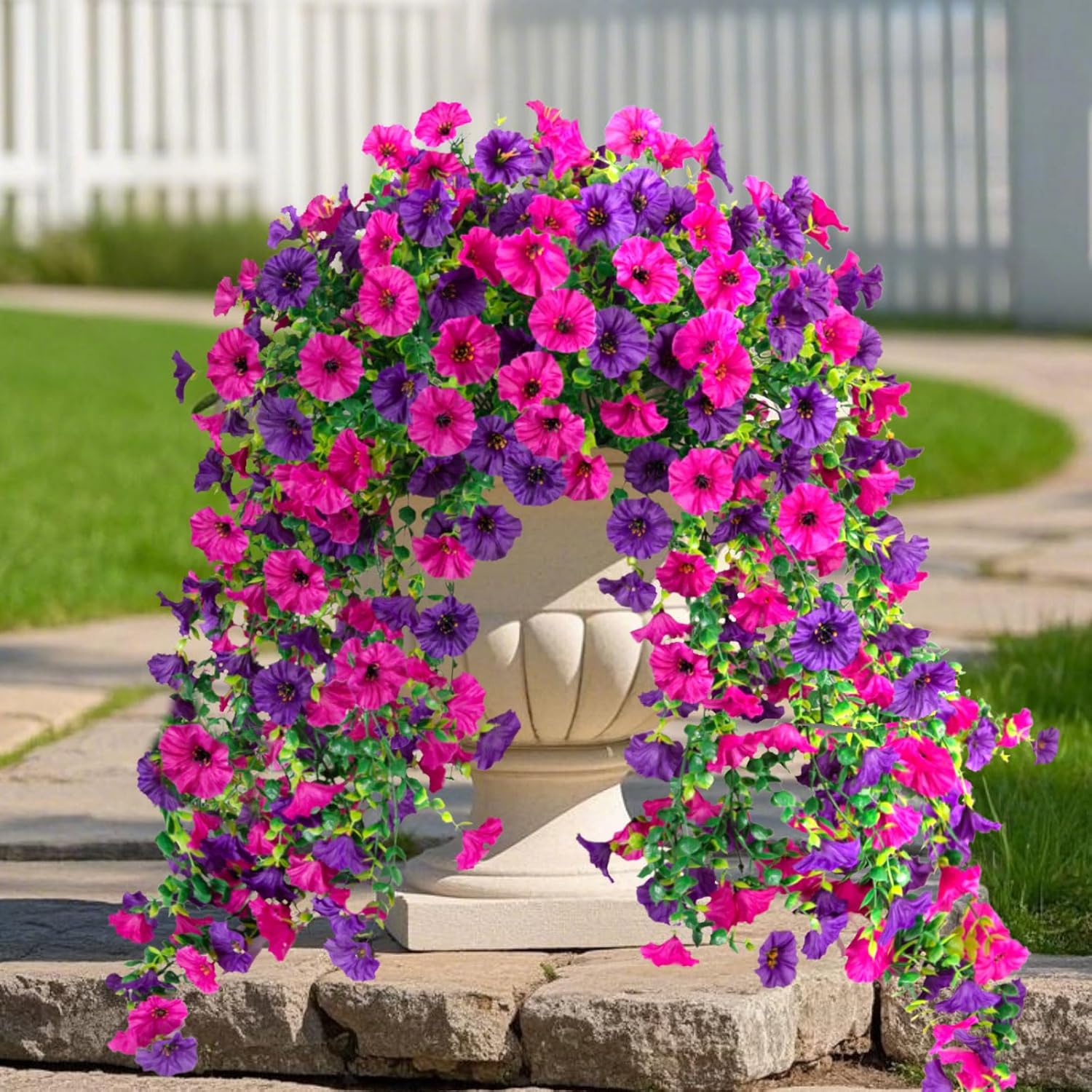 🌸 Experience Everlasting Beauty -✨ Lifelike Artificial Flowers - Sunproof. Waterproof & Maintenance-Free Decoration for Every Season!