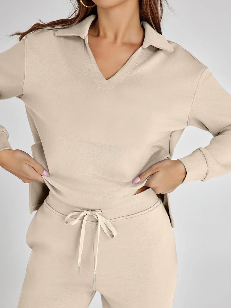 Women's Spring 2-Piece Set - Breathable & Wrinkle Resistant Sweatsuits Sets (🔥Buy 2 Free Shipping)