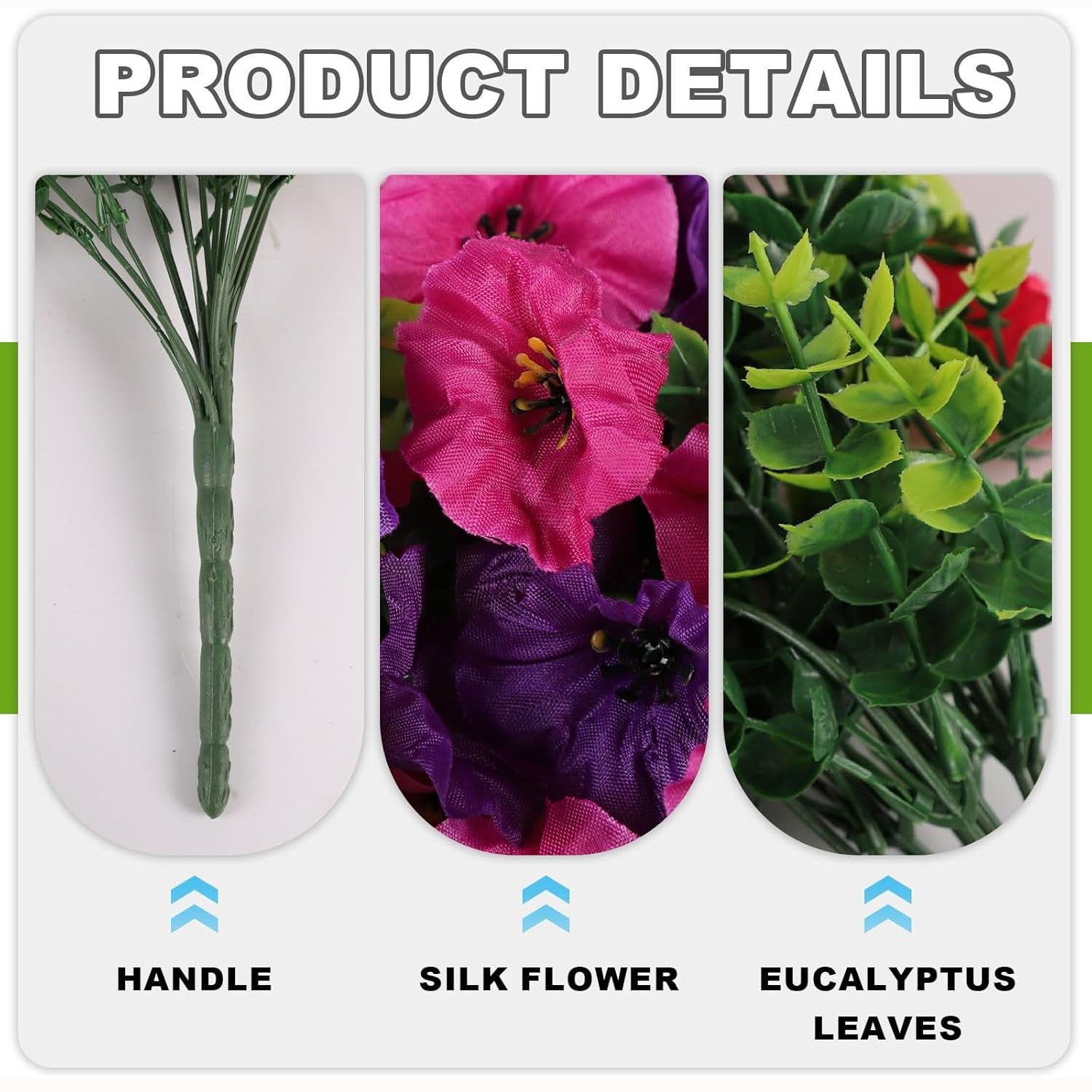 🌸 Experience Everlasting Beauty -✨ Lifelike Artificial Flowers - Sunproof. Waterproof & Maintenance-Free Decoration for Every Season!