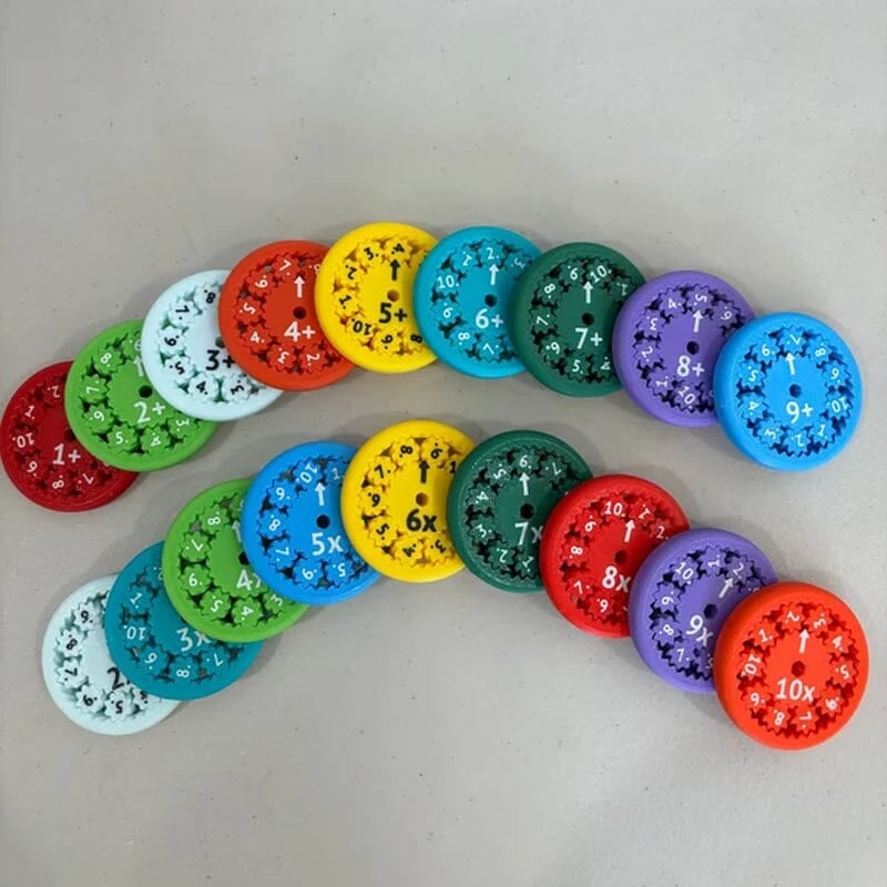📚 New Fun Math Fidget Spinner 🌀 – Children learn multiplication math while playing. parents'choice! ✨