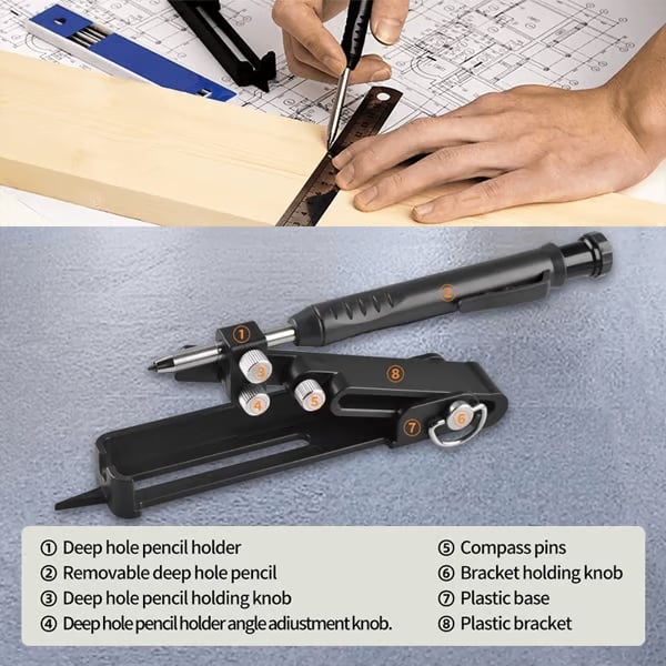 Multifunctional Construction Pencil Tool🔥🔥