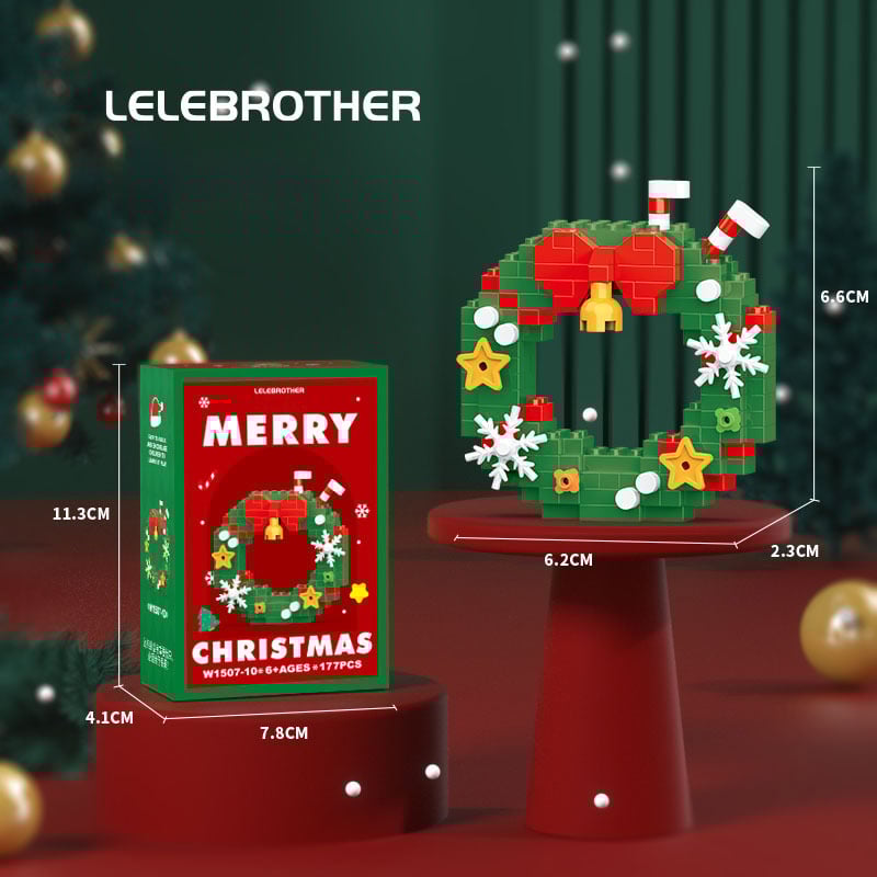 🎁Limited Time 49% OFF-🎄Santa Claus Design Building Blocks Toy