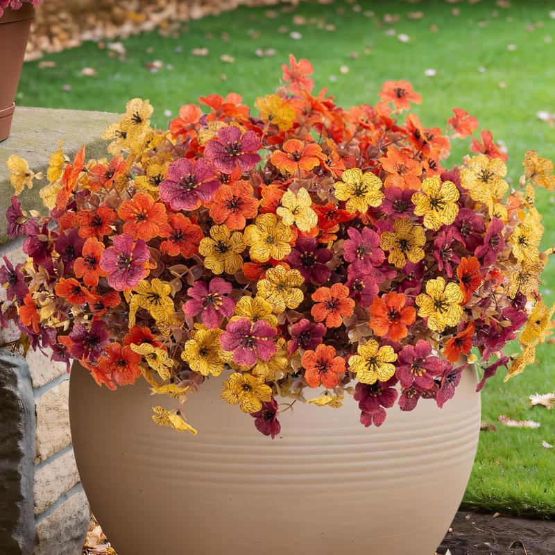🏆 50K+ SOLD! 💐Lifelike UV-Resistant Sunset Mums – Waterproof. Windproof & Perfect for Fall Decor 🍂