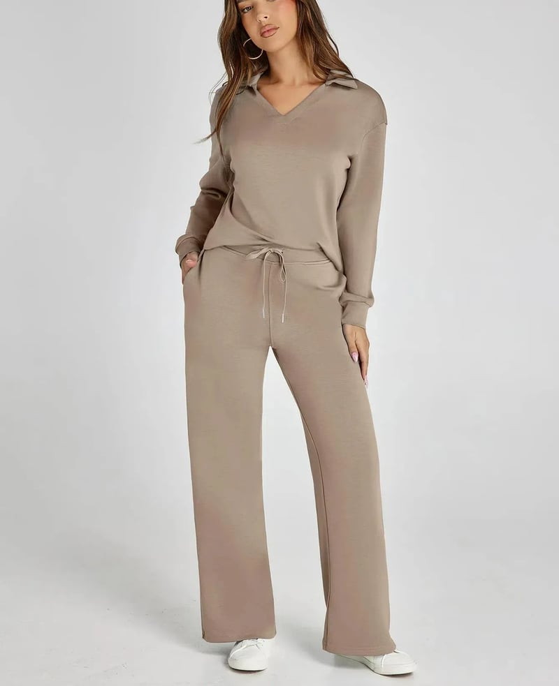 Women's Spring 2-Piece Set - Breathable & Wrinkle Resistant Sweatsuits Sets (🔥Buy 2 Free Shipping)