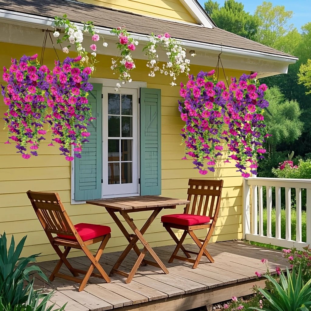 🌸 Experience Everlasting Beauty -✨ Lifelike Artificial Flowers - Sunproof. Waterproof & Maintenance-Free Decoration for Every Season!